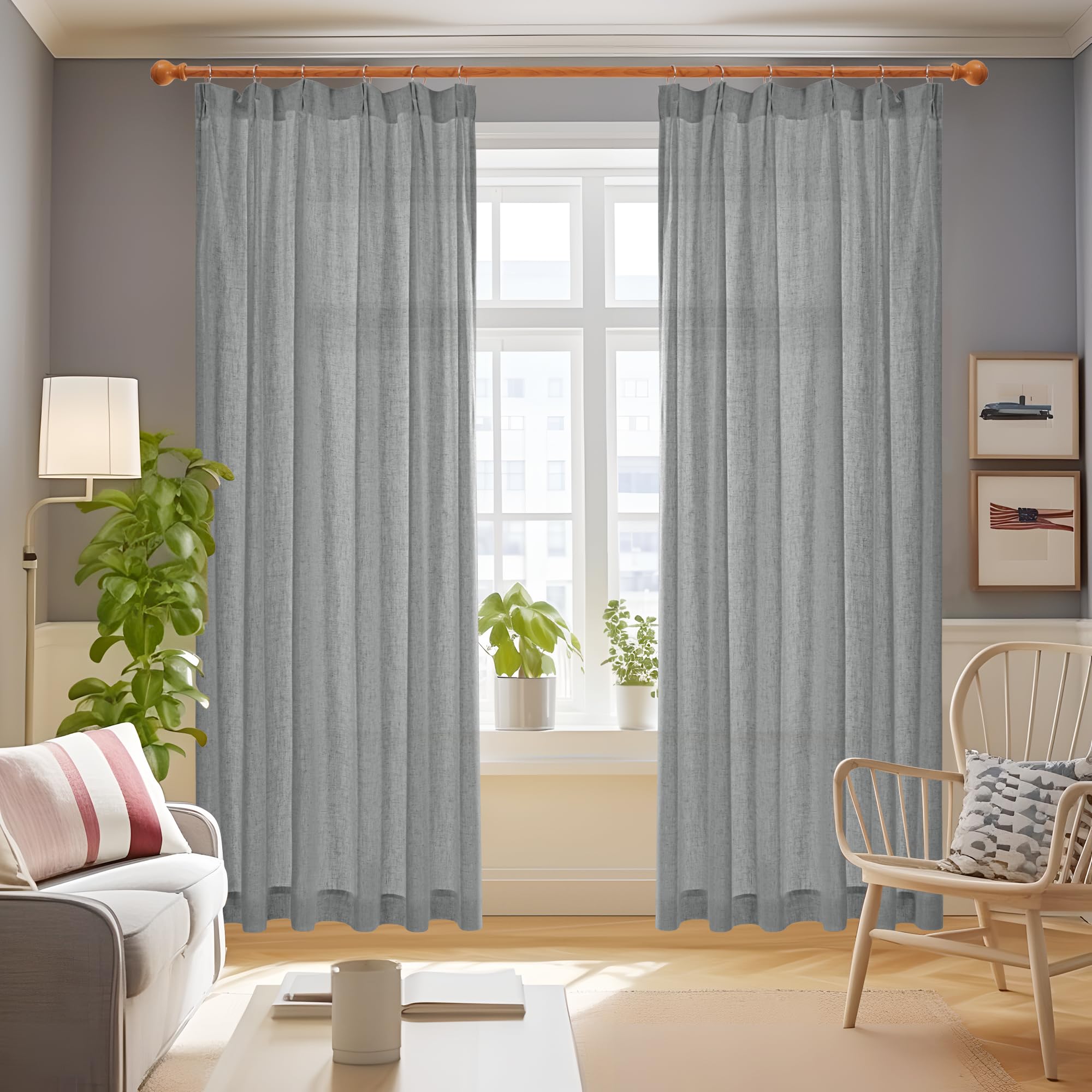 カーテン Decovo & lace curtain Amazon.co.jp: Deconovo Lace Curtains, Width 78.7 x Length 90.6